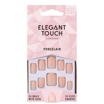 Elegant Touch Nude Collection Nails - Porcelain