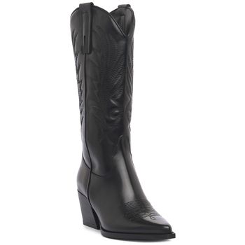 Priv Lab Botas equitación OFFICINE BRONX NERO VITELLO para mujer