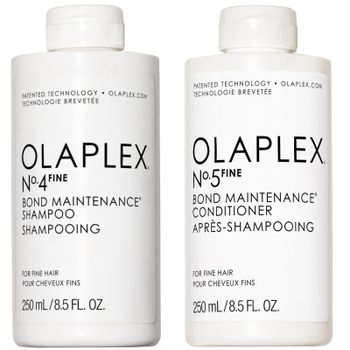 Olaplex No.4 and No.5 Fine Shampoo and Conditioner Duo 250ml