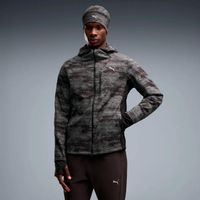 puma brightstride primaloft  chaqueta para correr hombres - negro