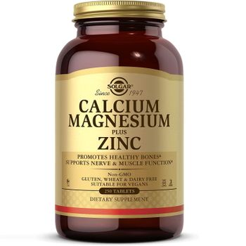 Solgar Calcium Magnesium Plus Zinc