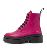 art para mujer 119531108003043 botines de piel 1953 rosa 36 3 a 5cm cordones casual