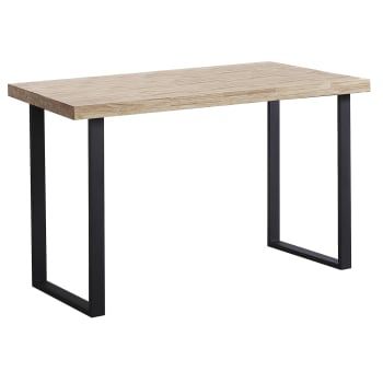 Mesa Escritorio de Madera 73x120x60 cm ADEC Steve - Roble