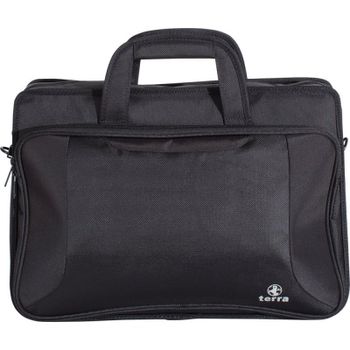 Bolsa TERRA PRO817 WORTMANN AG para portátil hasta 17.3″ monocromo compartimentos múltiples