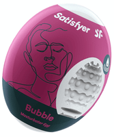 satisfyer masturbator egg single bubble