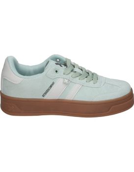 Zapatillas Con Plataforma Xti 143644 Veganas En Verde Aguamarina 40