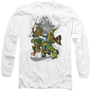 Teenage Mutant Ninja Turtles Camiseta manga larga Shredder And Turtles para mujer