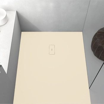 Plato De Ducha Resina Fusion Crema  90x140cm