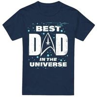 star trek camiseta best dad in the universe para hombre