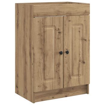 Cabinet Debajo Del Fregadero Roble Artisan 78,5 X 37,5 X 81 Cm Vidaxl