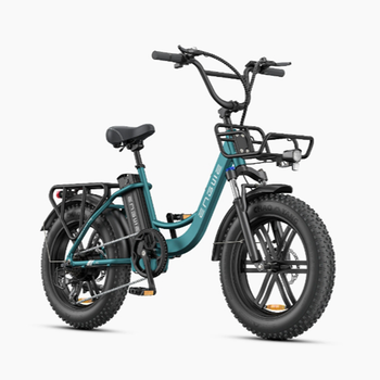 Bicicleta Eléctrica Engwe L20 Boost Para Adultos, Batería Extraíble De 48 V Y 13 Ah,verde