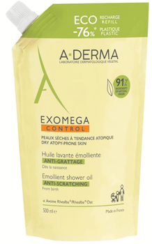 A-Derma Exomega Control Aceite de Ducha Eco-Recarga 500 ml