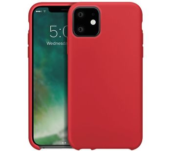 iPhone 11 Silicone Case - Red, Red