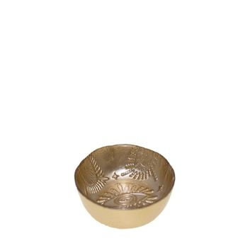 Vaso ojo de oro 10x10x2cm