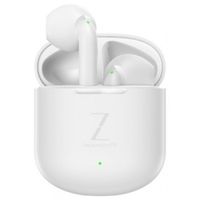 zte auriculares inalambricos buds 2 tws bluetooth 53 25 horas de bateria microfono hd control tactil asistente de voz resistencia al agua ipx4 carga usb-c blanco