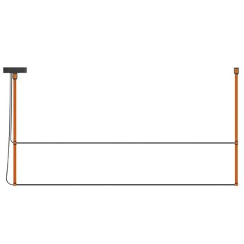 Lámpara colgante led rené horizontal duo
