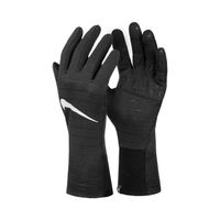 nike sphere 40 guantes de correr mujeres-negroplateado