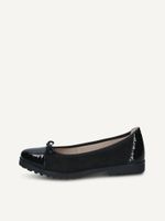 caprice ballerina black made of leather size 38