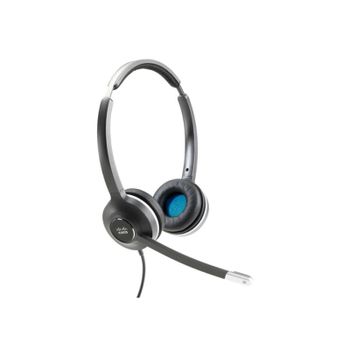 Auriculares Cisco 532 con cable USB para oficina con cancelación de ruido negro