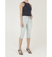 pepe jeans para mujer pl80000312fa bermudas mary azul 30 casual algodon denim