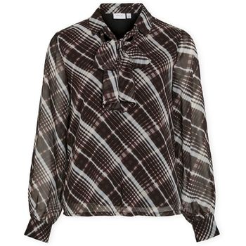 Vila Blusa Top Daliana Kika - Black Beauty/Kika para mujer
