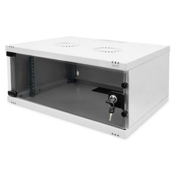 Armario Rack de Pared Digitus SOHO 4U 540x400mm Gris