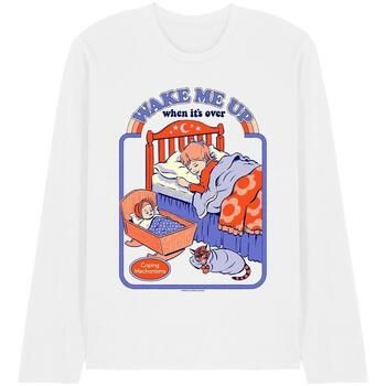 Steven Rhodes Camiseta manga larga Wake Me Up para mujer