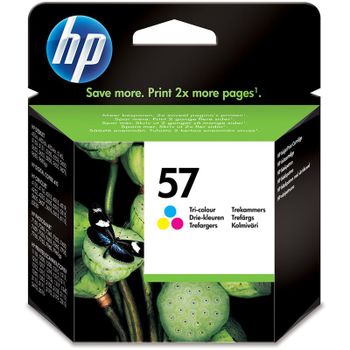 HP 57 Tri-Colour Original Inkjet Print Cartridge