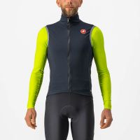 castelli perfetto ros 2 vest - m - savile blue