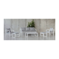 conjunto terraza jardin aluminio relax moderno funcional