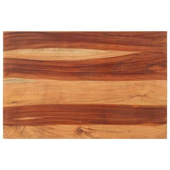 Tablero De Mesa Madera Maciza De Acacia 25-27 Mm 60x90 Cm Vidaxl