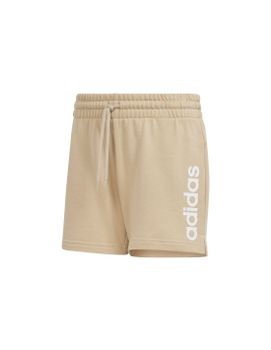 Pantalón adidas Linear Ft Short Mujer Beige