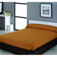 manta tejido ignifugo m1 no inflamable y autoextingible color marron talla cama 135150