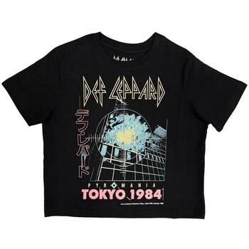 Def Leppard Camiseta Tokyo para mujer