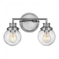 aplique de pared para banos poppy 2 luces