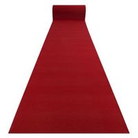 alfombra de pasillo con refuerzo de goma rumba 1974 boda un solo color 200x480 cm