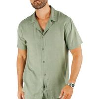 paname brothers camisa manga corta lin ficelle para hombre