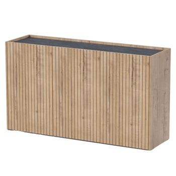 Aparador Salón Irati Estilo Moderno  Color Roble Gold Y Mármol 140 Cm