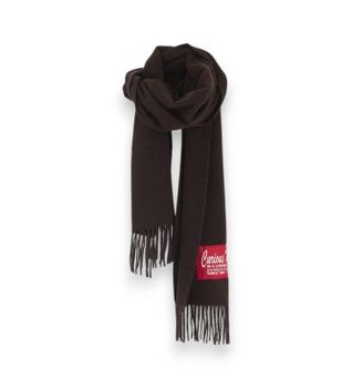 Bellerose para mujer. BU262812 F2645 Bufanda Mutch marrón oscuro (OSFA), Casual, Lana