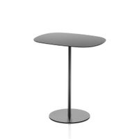 mesa de centro de metal negro