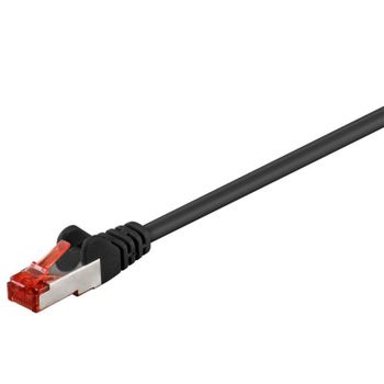 Cable de red Goobay 68694 10 m Cat6 S/FTP RJ-45 Negro