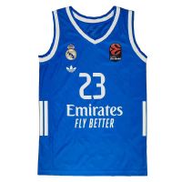 camiseta sergio llull real madrid baloncesto adidas 2025-26 azul euroliga
