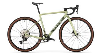 Bicicleta gravel megamo silk 07 shimano grx 12v 700 mm verde 2026