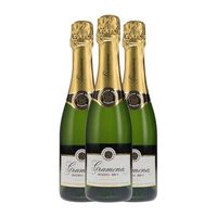 gramona brut cava reserva media botella 37 cl 12 vol pack de 3 unidades