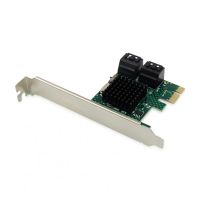 conceptronic emrick adaptador pcie sata de 4x puertos con cable sata