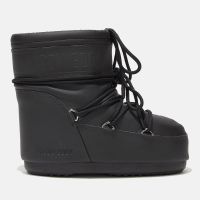 moon boot womens icon rubber low boots - uk 6-75