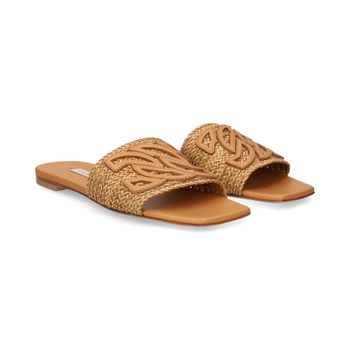 Casadei Sandalias Planas Mujer - Marrón Talla 38