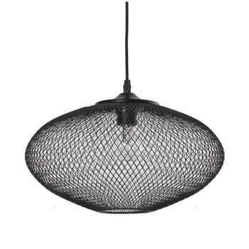Lampara Techo Negro