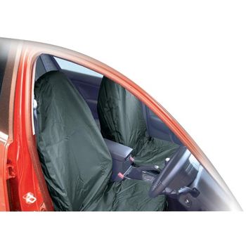 Pair Universal Nylon Seat Covers - Navy