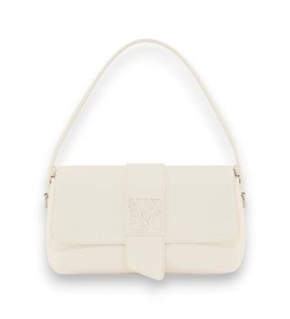 A|X Armani Exchange para mujer. XW002592AF11902U0011 Bolso Minimal blanco (OSFA), Casual, Poliéster